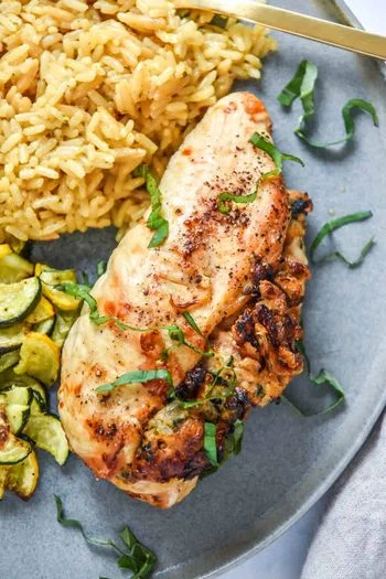 Air Fryer Stuffed Chicken Breast