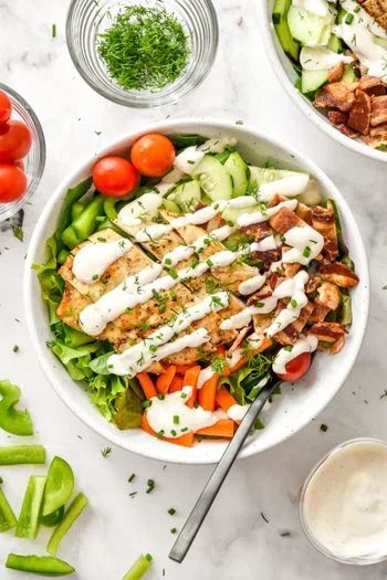 Go-To Chicken Bacon Ranch Salad