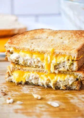 Air Fryer Tuna Melt