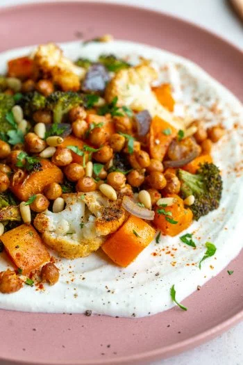Whipped Feta Veggie Bowls