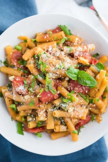 One Pot Lentil Pasta