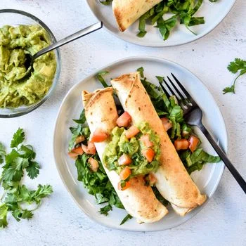 Air Fryer Chicken Taquitos