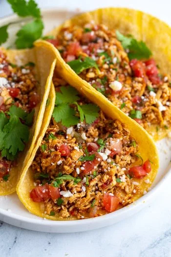 Shredded Tofu Tacos
