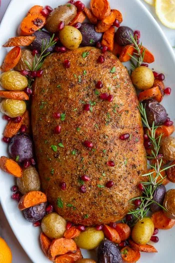 Stuffed Vegan “Turkey”