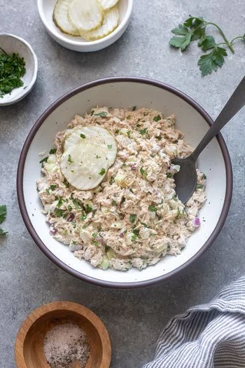 Dill Pickle Tuna Salad