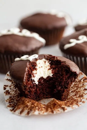 Vegan Hostess Cupcakes