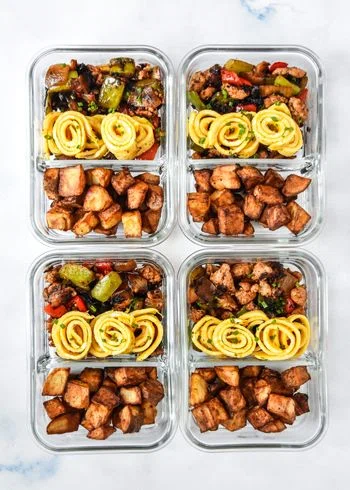 Crispy Potato Egg Ribbon Breakfast Bowls