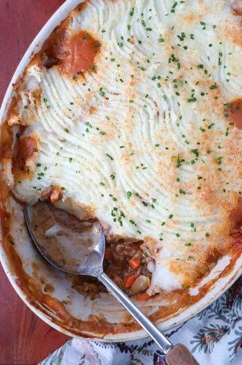 Beef & Cabbage Shepherd’s Pie