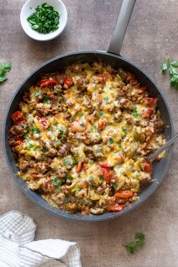 One-Pot Stuffed Pepper Casserole