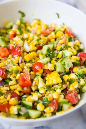 Grilled Corn Salad