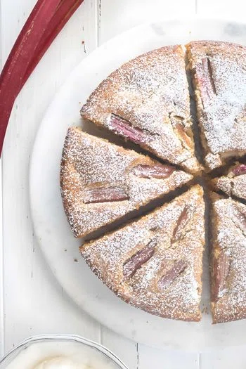 Rhubarb Cake
