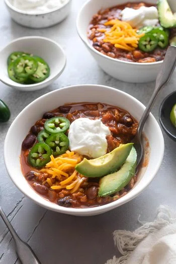 Ground Chicken Chili