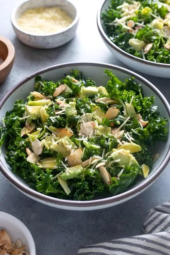Kale and Brussels Sprout Salad