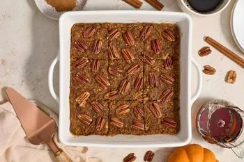 Pumpkin Baked Steel Cut Oatmeal