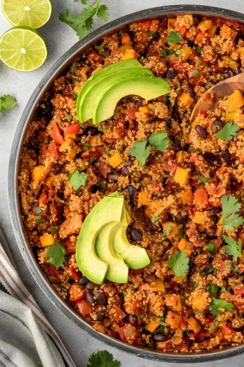 One Pan Mexican Quinoa