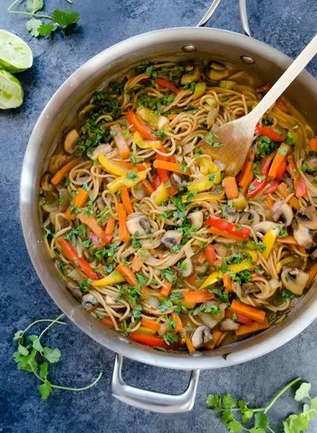 One Pot Thai Pasta
