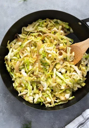 Simple Sautéed Cabbage