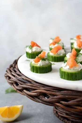 Smoked Salmon Appetizer Bites
