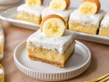 Banana Pudding Bars