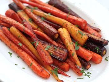 Harissa Roasted Carrots
