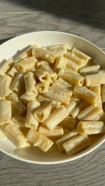 Truffle Alfredo Heart-Shaped Pasta