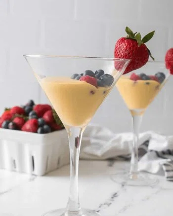 Berries and Cream (Copycat Ruth Chris Recipe)