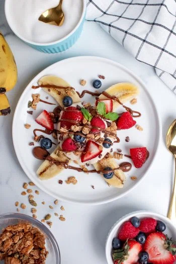 Breakfast Banana Split