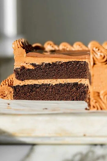 Sheet Pan Chocolate Birthday Cake