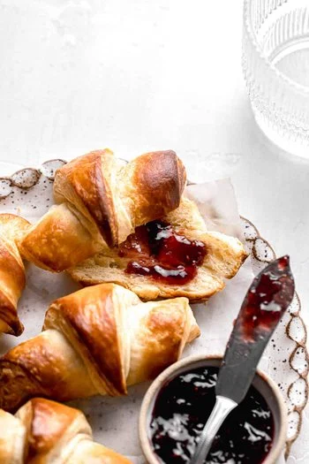 Small Batch Mini Croissants