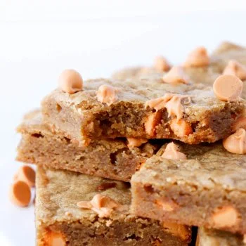 Coffee Butterscotch Blondies