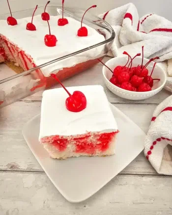 Cherry Poke Cake