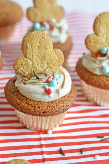 Gingerbread Cupcakes