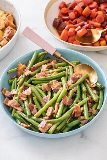 Green Bean and Bacon Saute
