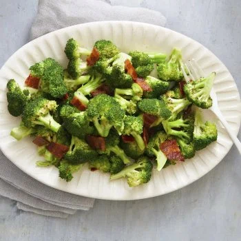 Bacon Roasted Broccoli