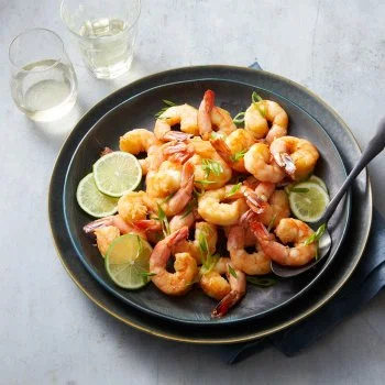 Honey Garlic Baked Shrimp
