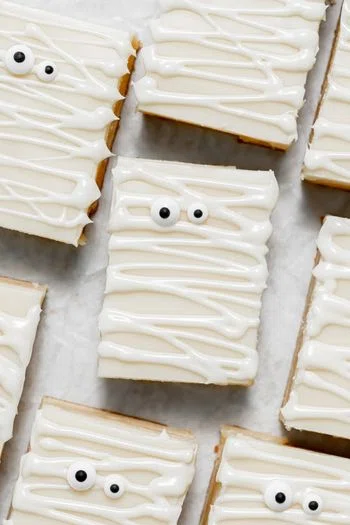 Mummy White Chocolate Brownies