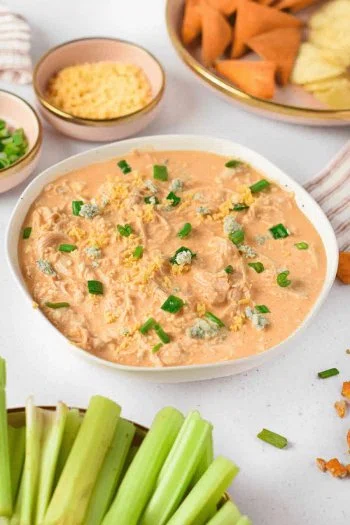 Instant Pot Buffalo Chicken Dip