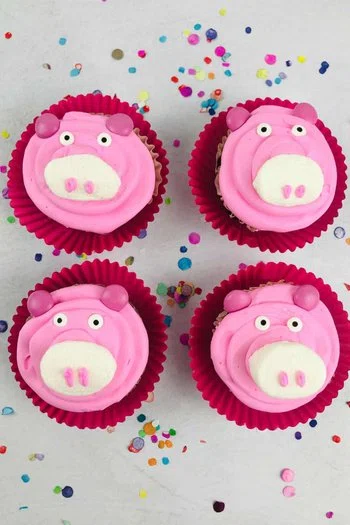 Pig Cupcakes