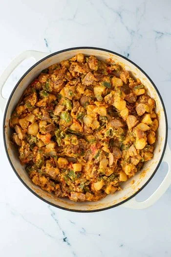 Vegetable Stir-Fry with Potatoes