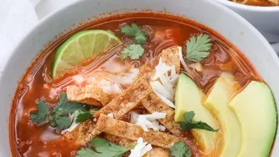 Easy Chicken Tortilla Soup