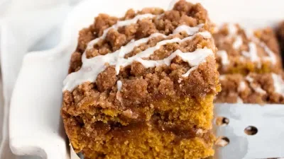 Vegan Pumpkin Coffee Cake