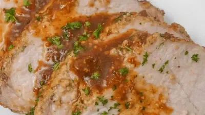 Crock Pot Pork Tenderloin with Parmesan Sauce