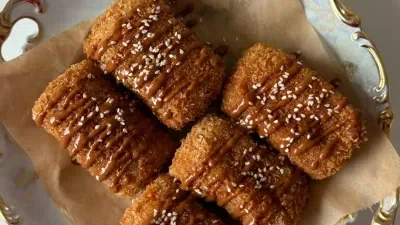 Cheese Stuffed Buldak Pockets
