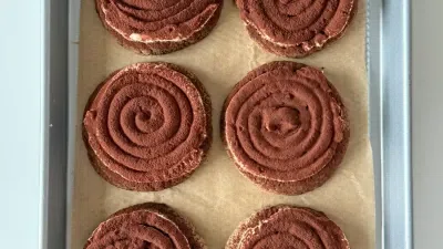Tiramisu Cookies with Mascarpone Frosting