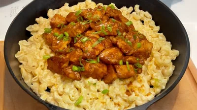 BBQ Chicken with Mac & Cheese Meal Prep