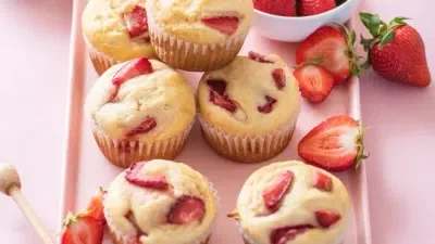 Strawberry Muffins