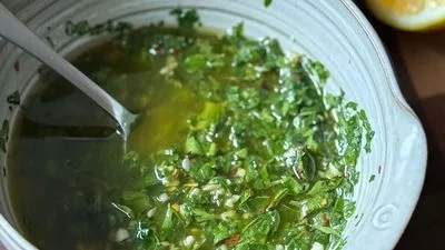 Quick Chimichurri Sauce