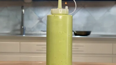 Creamy Avocado Garlic Sauce