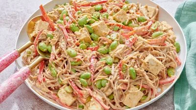 Cold Soba Noodle Salad