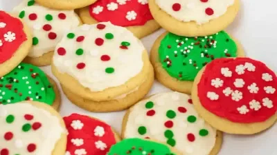Soft Frosted Sugar Cookies